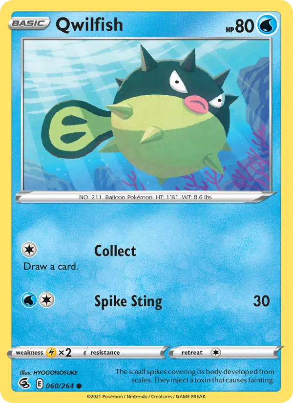 Qwilfish #60/264