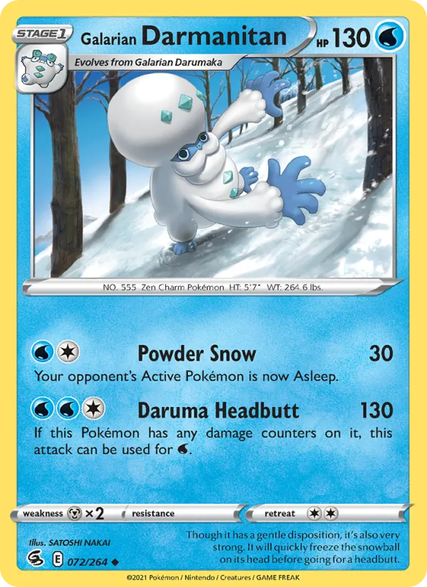 Galarian Darmanitan #72/264
