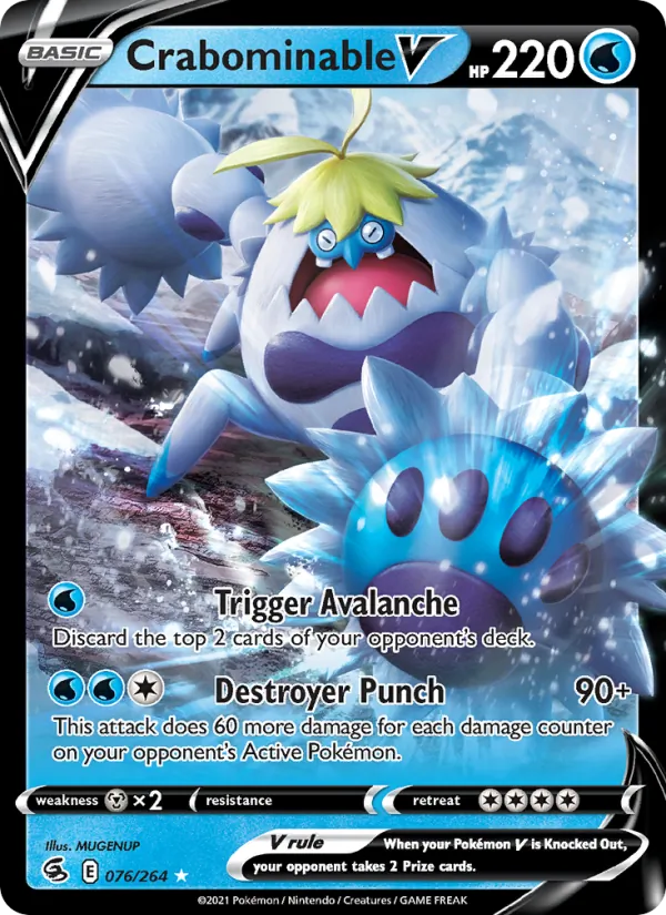 Crabominable V #76/264