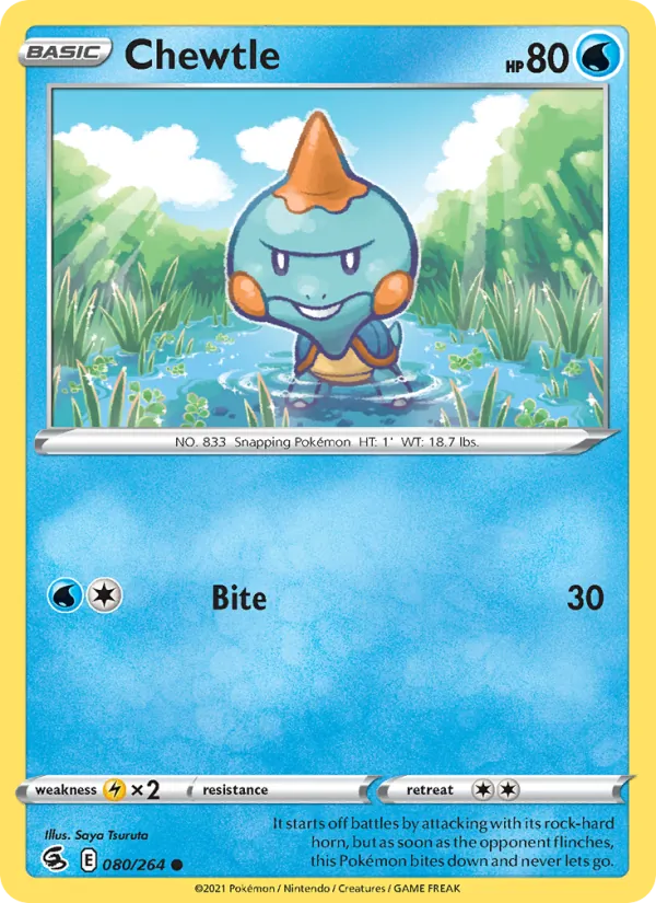 Chewtle #80/264