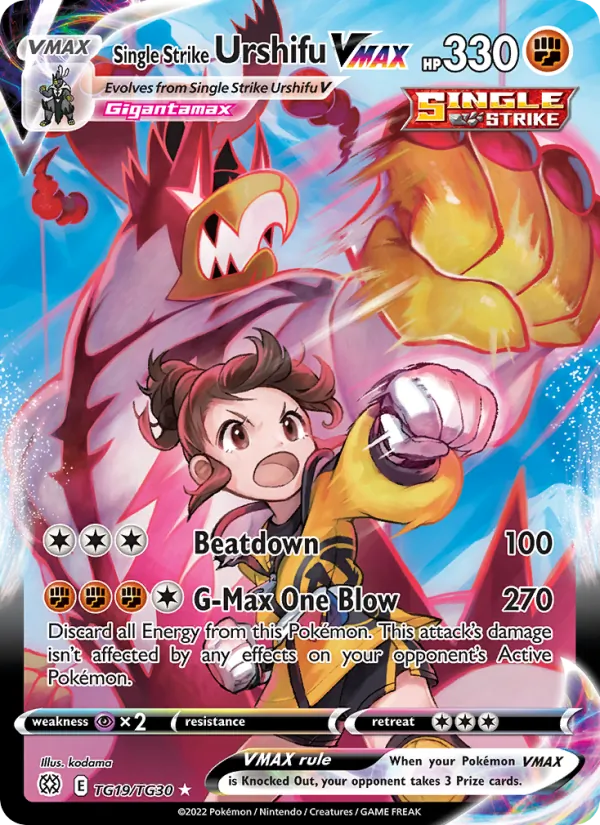 Single Strike Urshifu VMAX #TG19/30