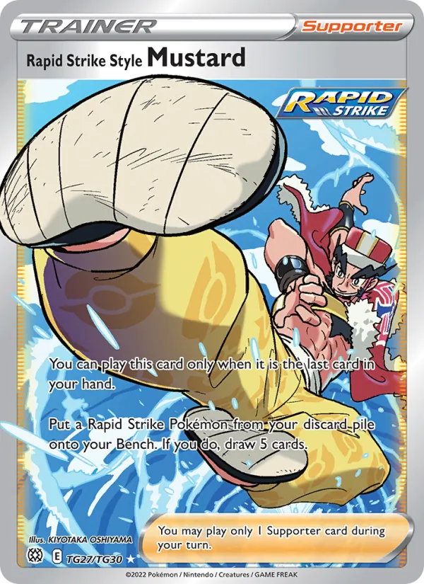 Rapid Strike Style Mustard #TG27/30