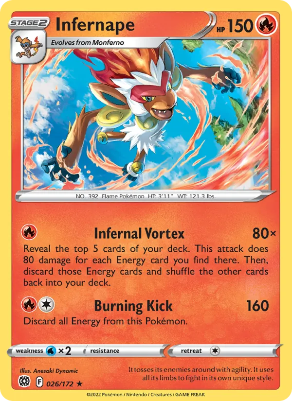 Infernape #26/172
