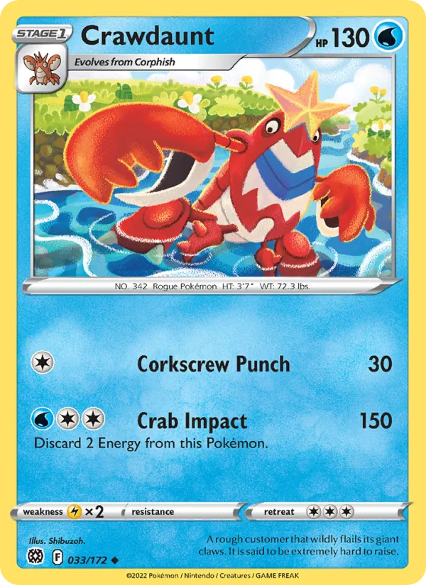 Crawdaunt #33/172