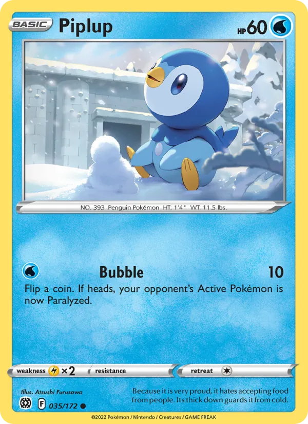 Piplup #35/172