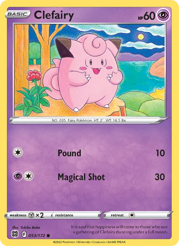 Clefairy #53/172