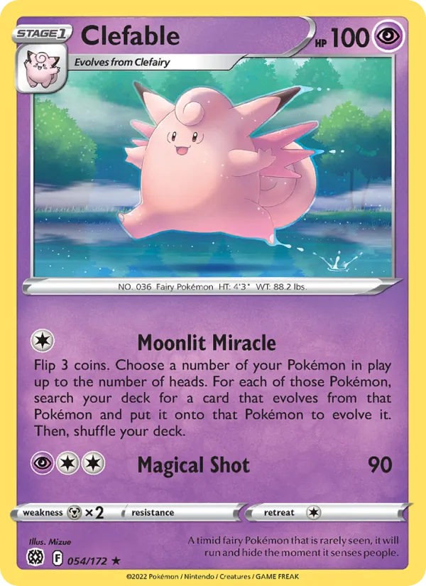 Clefable #54/172