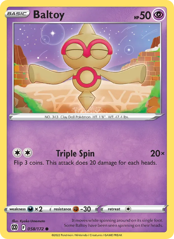 Baltoy #58/172