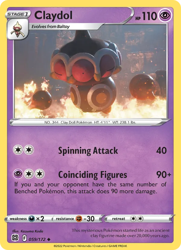 Claydol #59/172
