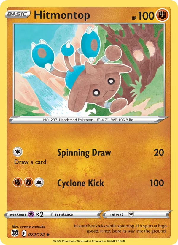 Hitmontop #72/172