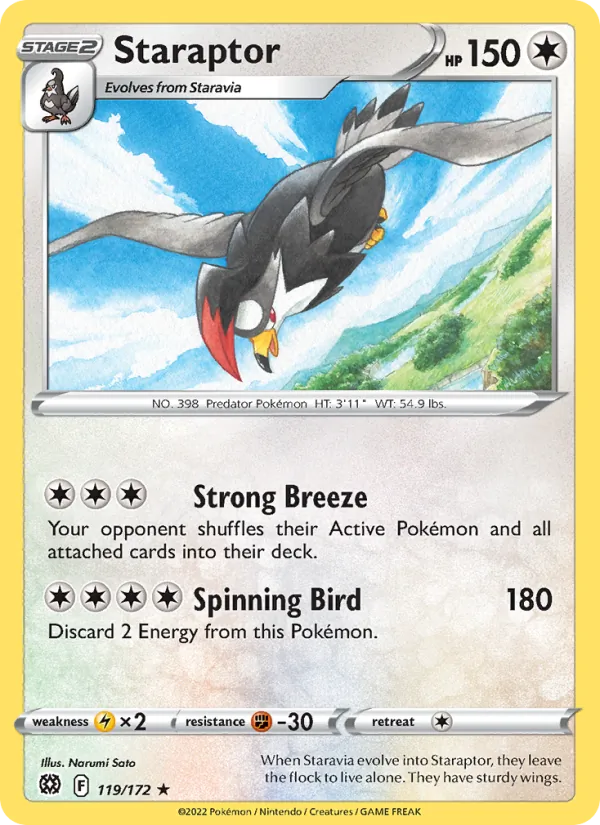 Staraptor #119/172