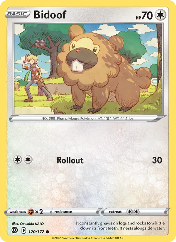 Bidoof #120/172