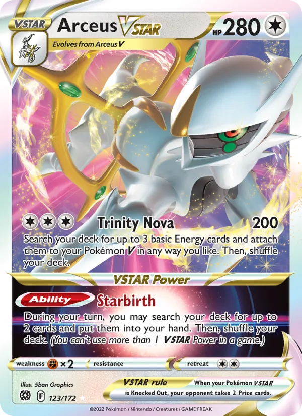 Arceus VSTAR #123/172
