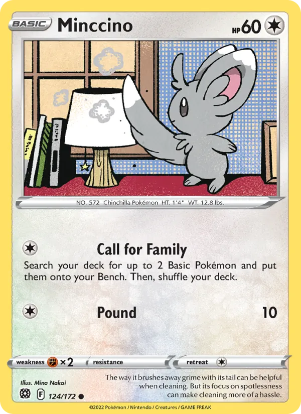 Minccino #124/172
