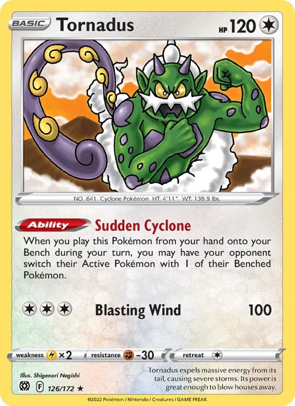 Tornadus #126/172