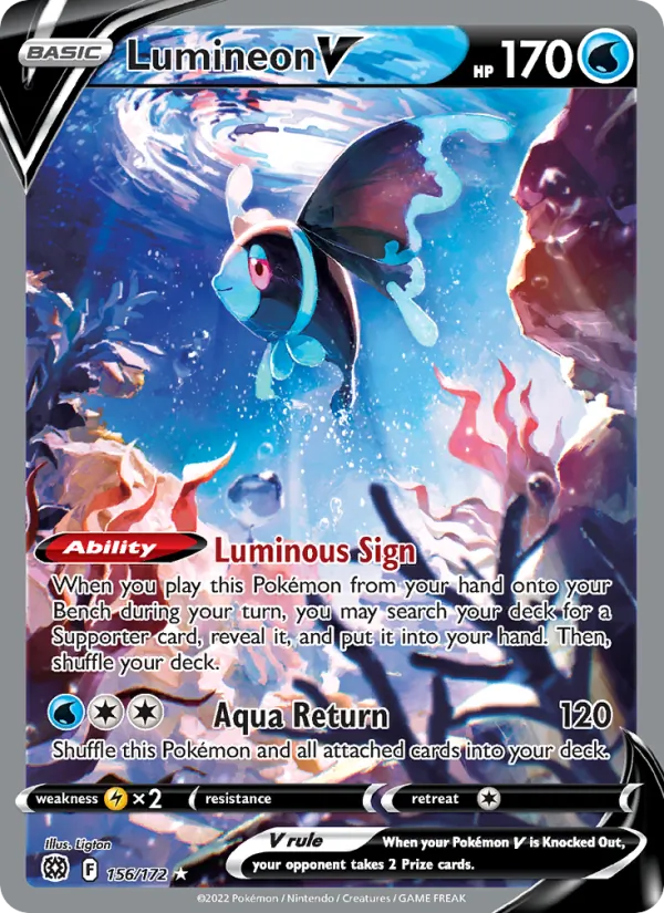 Lumineon V #156/172