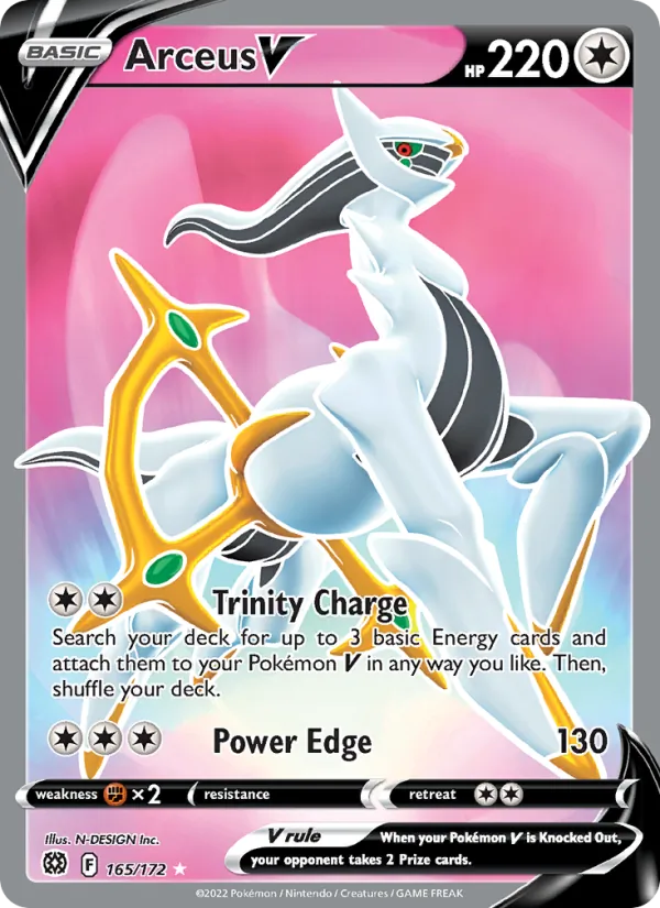Arceus V #165/172