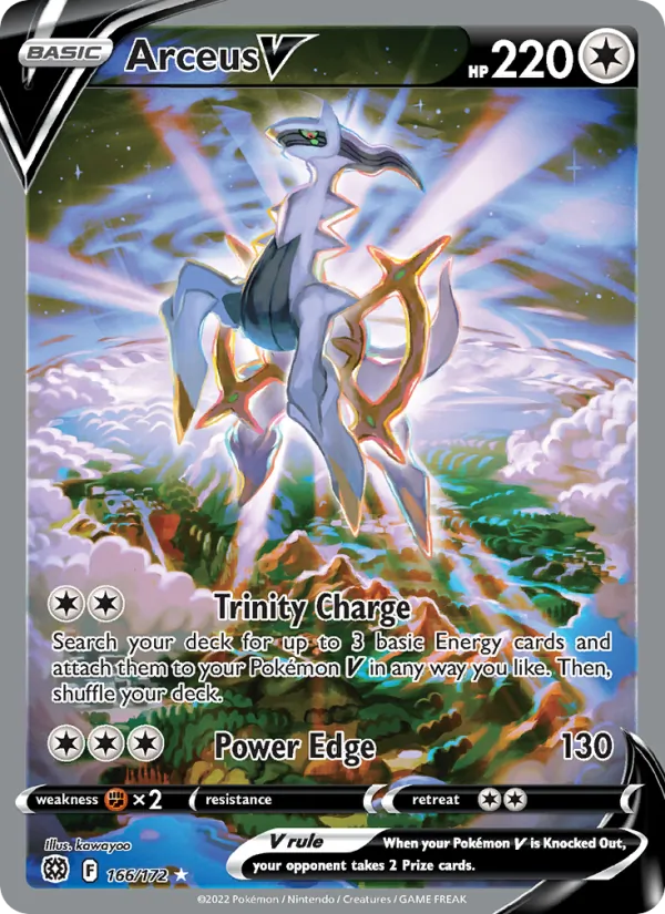 Arceus V #166/172