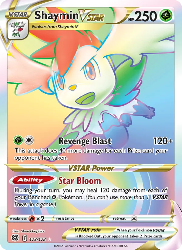 Shaymin VSTAR #173/172