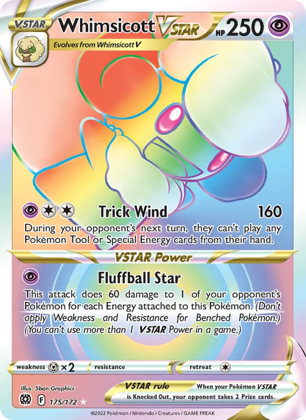 Whimsicott VSTAR #175/172