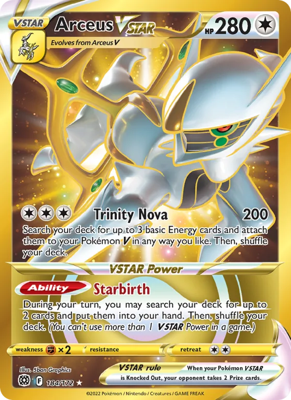 Arceus VSTAR #184/172