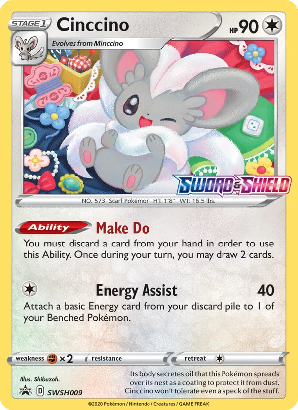Cinccino #SWSH009/307