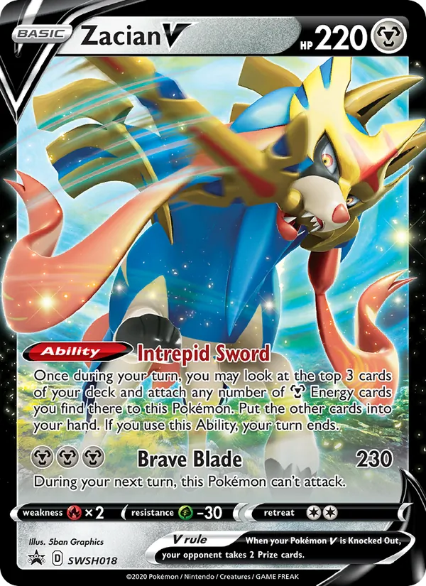 Zacian V #SWSH018/307