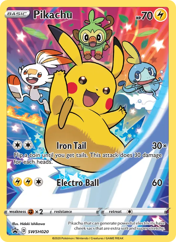 Pikachu #SWSH020/307