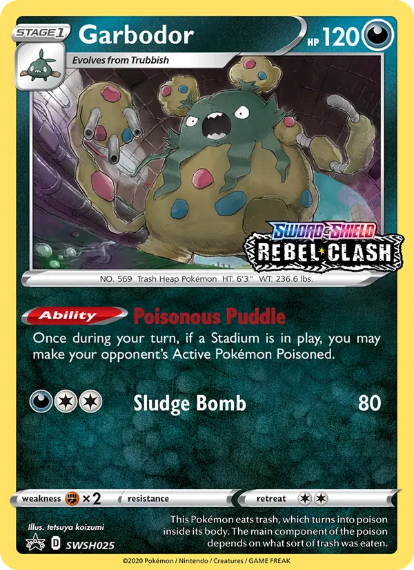 Garbodor #SWSH025/307