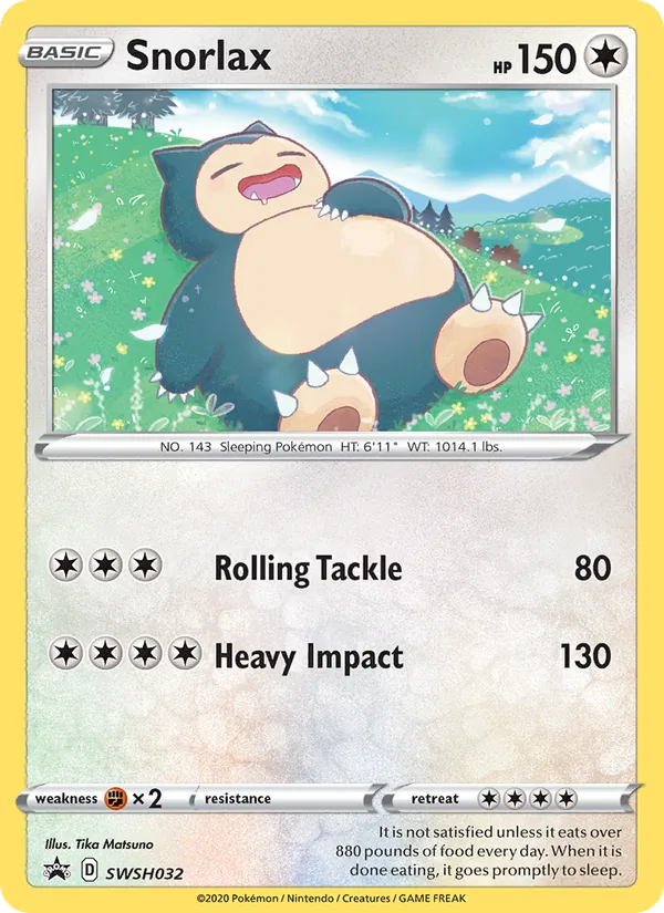 Snorlax #SWSH032/307
