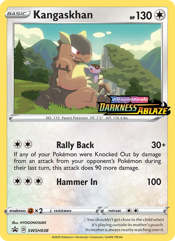 Kangaskhan #SWSH038/307