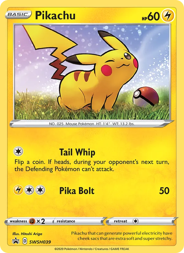 Pikachu #SWSH039/307