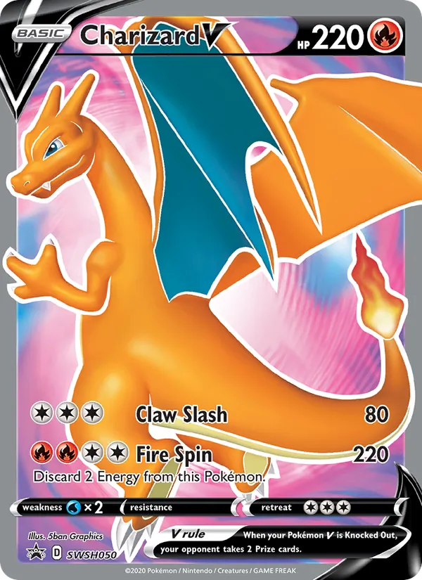 Charizard V #SWSH050/307
