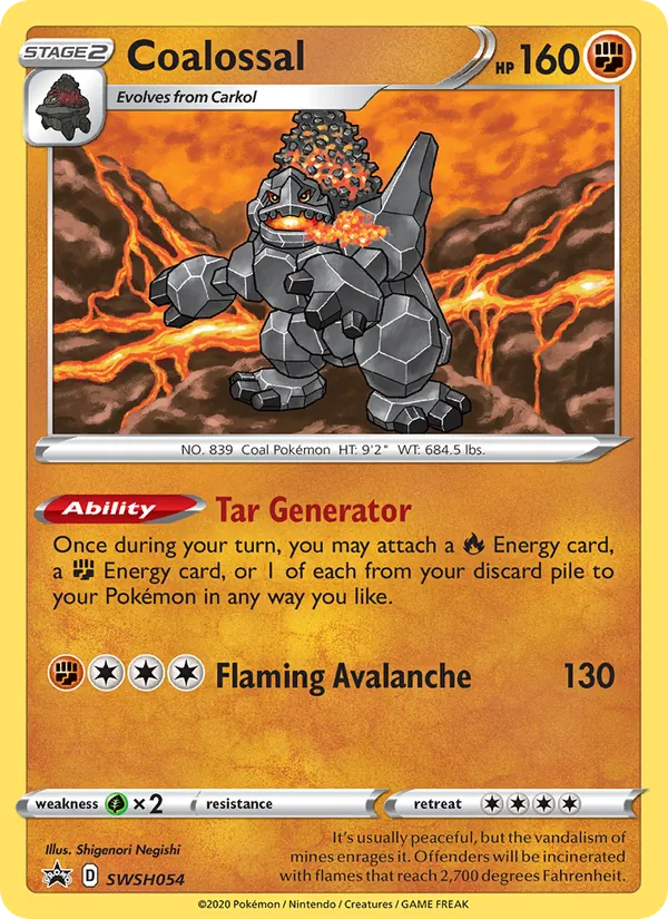 Coalossal #SWSH054/307