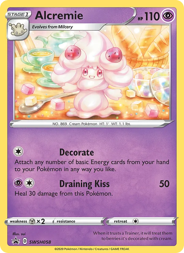 Alcremie #SWSH058/307