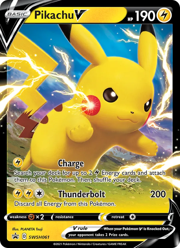 Pikachu V #SWSH061/307