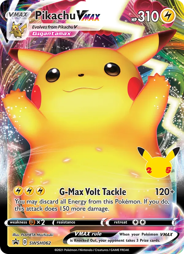 Pikachu VMAX #SWSH062/307