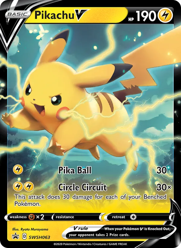 Pikachu V #SWSH063/307