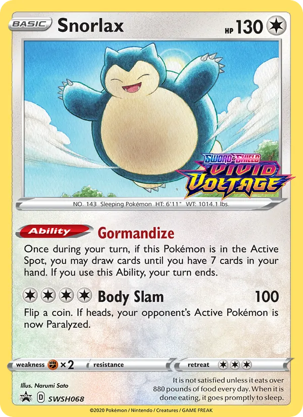 Snorlax #SWSH068/307