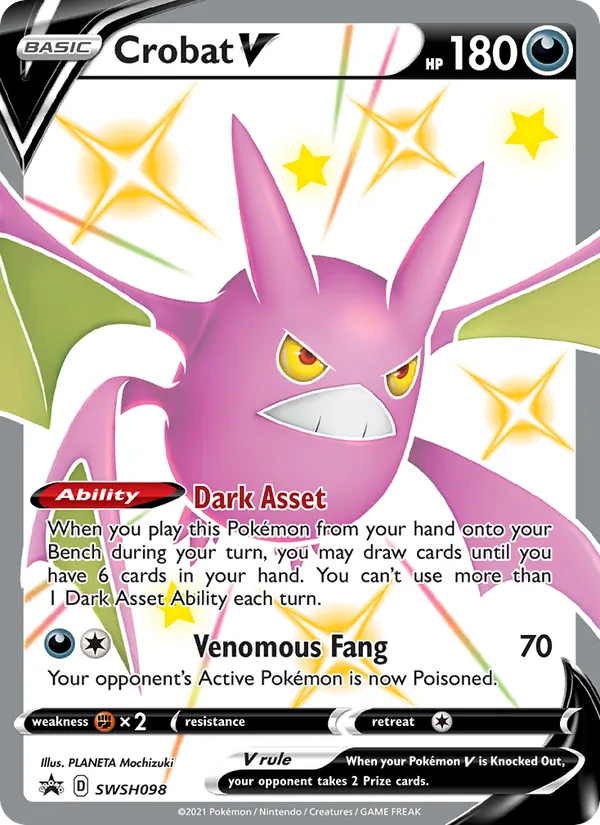Crobat V #SWSH098/307