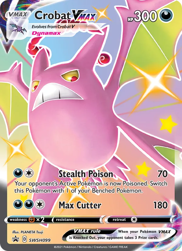 Crobat VMAX #SWSH099/307