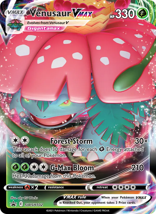 Venusaur VMAX #SWSH102/307