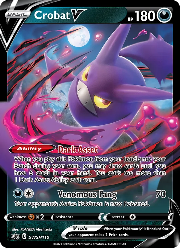 Crobat V #SWSH110/307