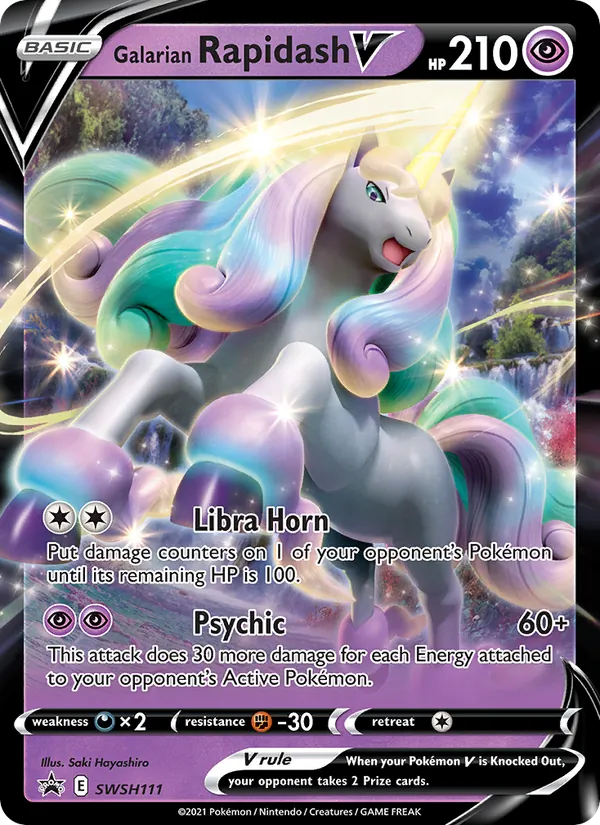 Galarian Rapidash V #SWSH111/307