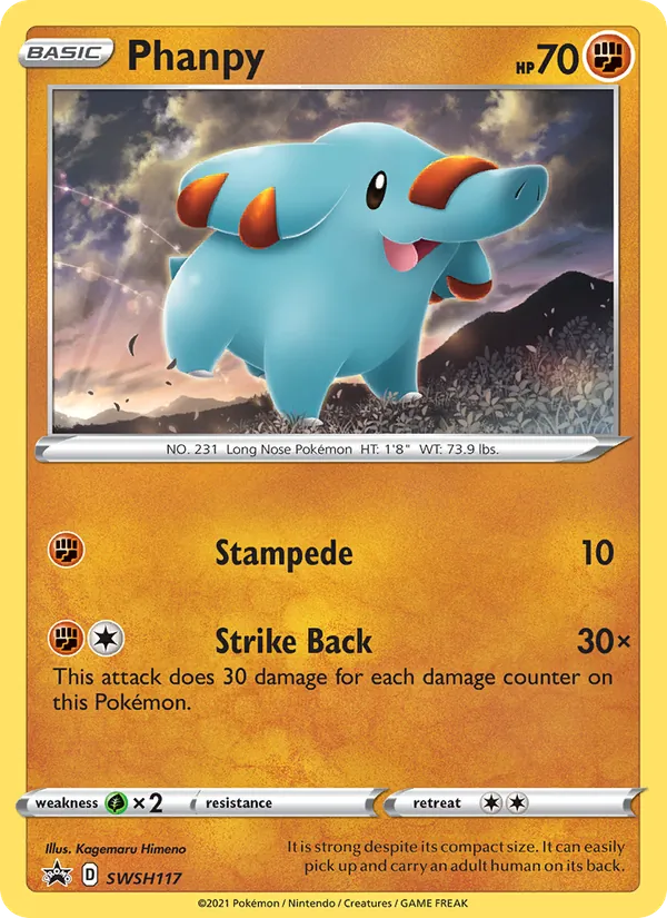 Phanpy #SWSH117/307