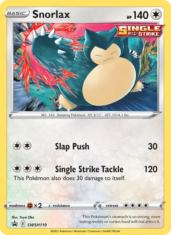 Snorlax #SWSH119/307