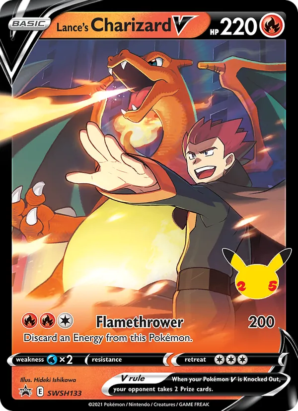 Lance's Charizard V #SWSH133/307
