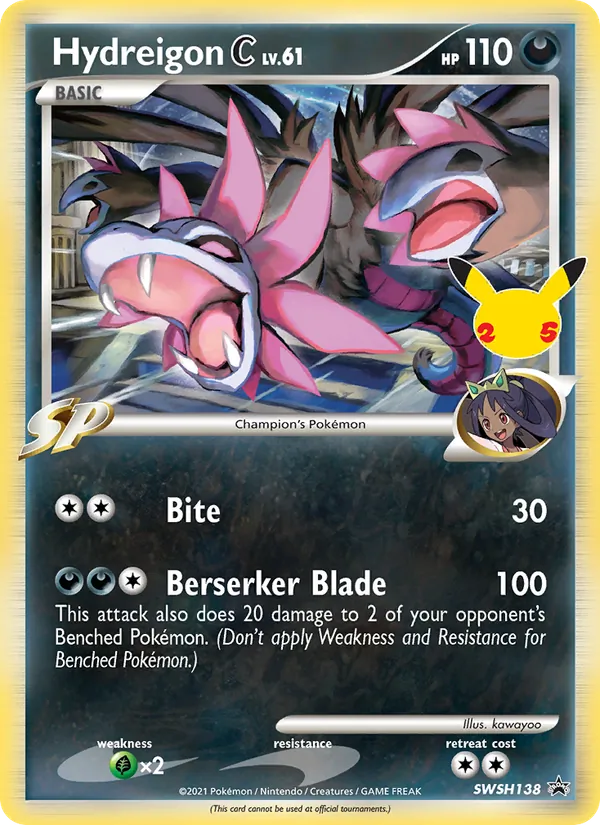 Hydreigon C #SWSH138/307
