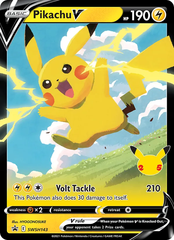Pikachu V #SWSH143/307
