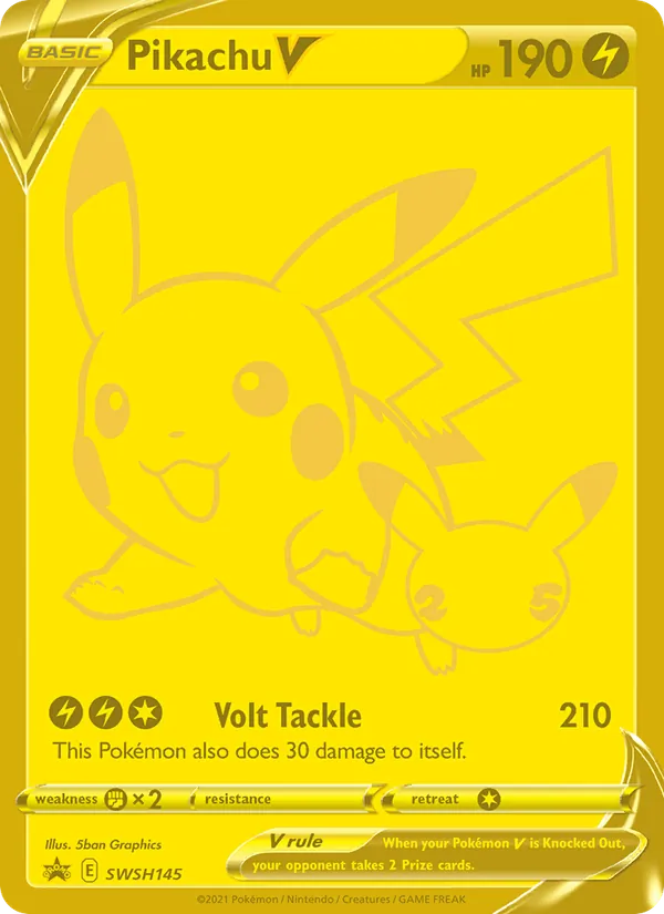 Pikachu V #SWSH145/307